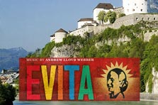 29 juillet au 14 août - Oswald direction musicale à Kufstein festival. Nouvelle production EVITA.